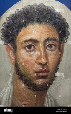  Fayum Mummy Portrait of a Young Man: Gizemli Bir Gülümseme ve Zamanda Yolculuk